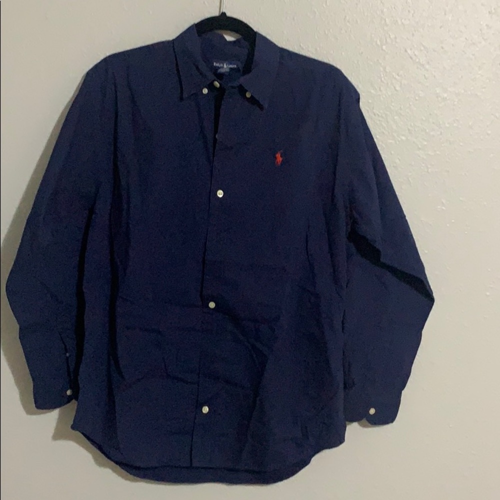 Kids XL Polo long sleeve button down